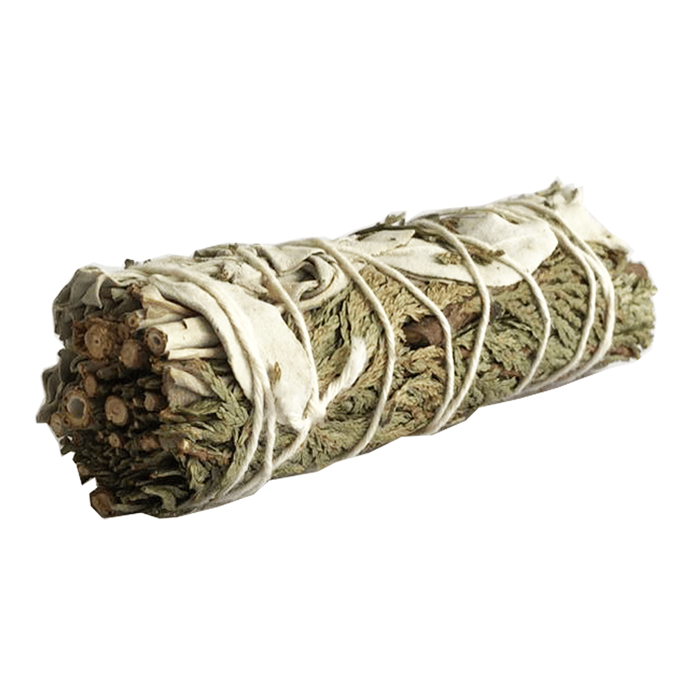 Atado de Salvia Blanca con Cedro – 10 cm