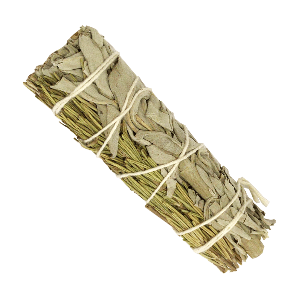 Atado de Salvia Blanca con Romero – 10 cm