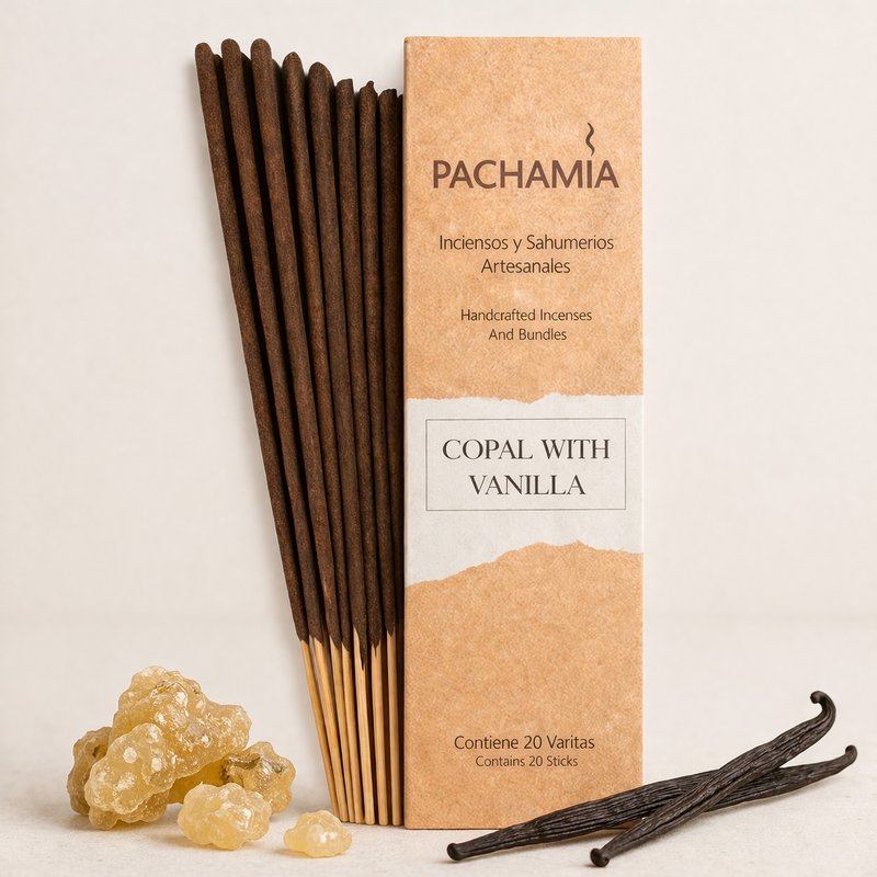 Incienso de Copal con Vainilla Pachamia
