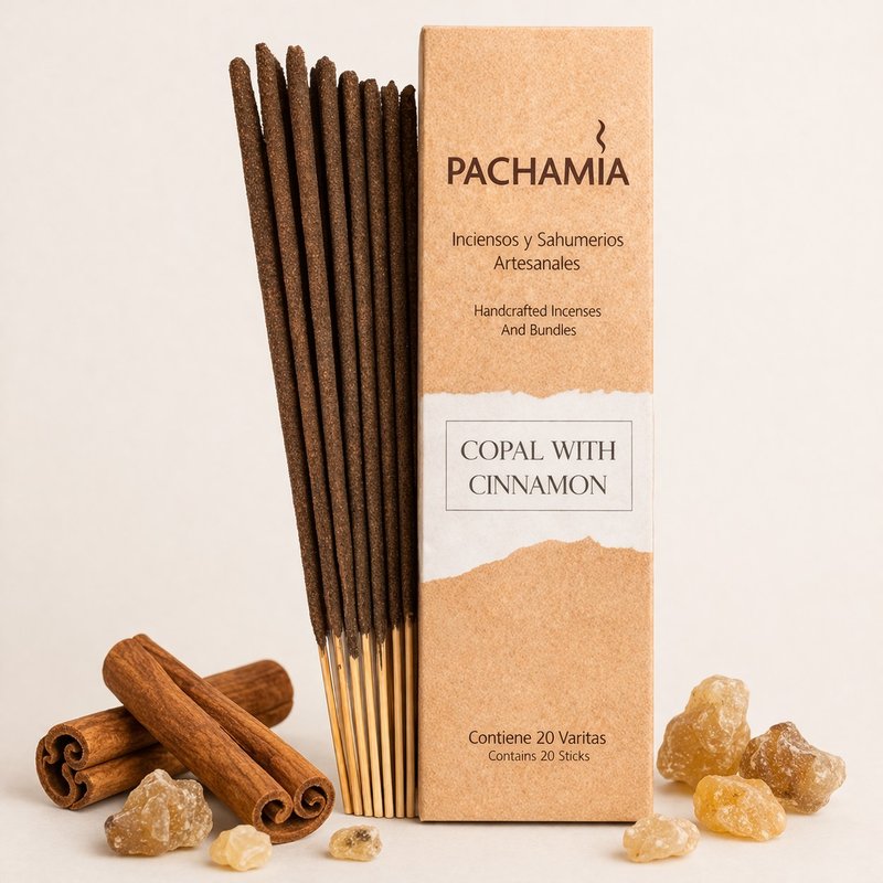 Incienso de Copal con Canela Pachamia