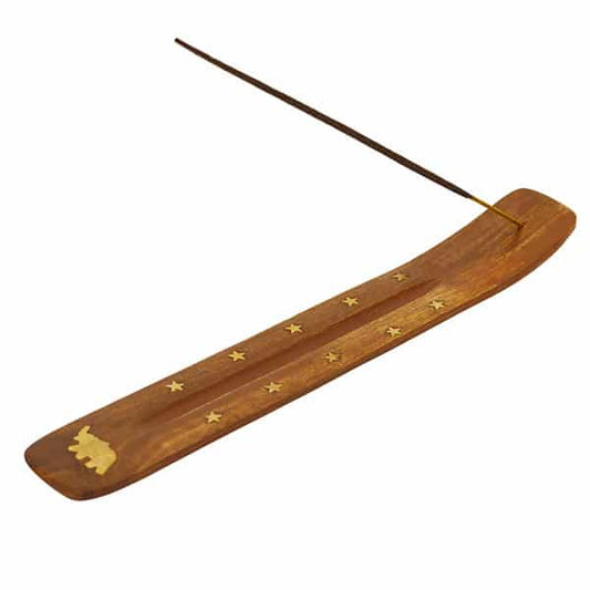 Tabla Porta Incienso de Madera