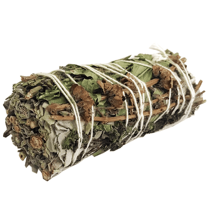 Atado de Salvia Blanca con 7 Hierbas – 7 Potencias – 10 cm